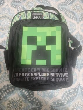 Boys Green Creeper Backpack - Official